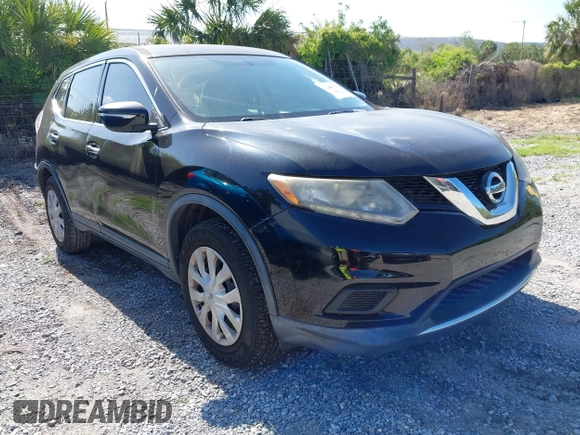 2015 Nissan Rogue S with VIN KNMAT2MT3FP526411, listed as a IAAI auction lot 42166030 with 101,501 mi miles and . Bid and sale history available at DreamBid. Image 1.