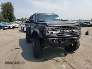 2023 Ford Bronco with VIN 1FMDE5CP1PLA92944, listed as a Copart auction lot 66625304 with 115,179 mi miles and Salvage title. Bid and sale history available at DreamBid. Image 10.