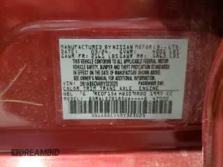 2024 Nissan Sentra SV with VIN 3N1AB8CV4RY323025, listed as a Copart auction lot 50969975 with 12,049 mi miles and Salvage Title. Bid and sale history available at DreamBid. Image 13.