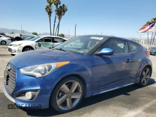 2015 Hyundai Veloster Turbo with VIN KMHTC6AE5FU241728, listed as a Copart auction lot 63254195 with 132,801 mi miles and Clean title. Bid and sale history available at DreamBid. Image 1.