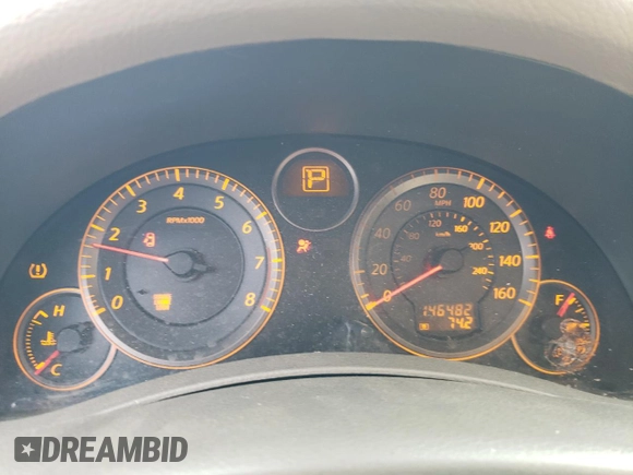 2006 Infiniti G35 with VIN JNKCV51F16M610696, listed as a Copart auction lot 68944054 with 146,482 mi miles and Salvage Title. Bid and sale history available at DreamBid. Image 9.