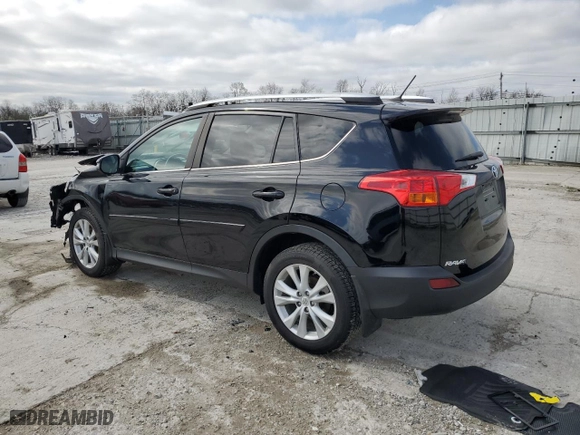 2015 Toyota RAV4 Limited with VIN 2T3DFREV2FW375787, listed as a Copart auction lot 51289675 with 0 mi miles and Salvage Title. Bid and sale history available at carsss.com. Image 2.