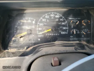 1999 Chevrolet Tahoe with VIN 1GNEC13RXXJ519095, listed as a Copart auction lot 43254645 with 176,861 mi miles and Salvage Title. Bid and sale history available at carsss.com. Image 9.
