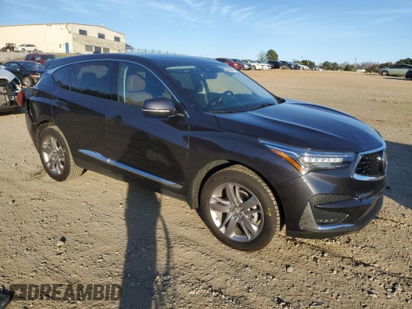 2021 Acura RDX w/Advance Package with VIN 5J8TC2H70ML034463, listed as a Copart auction lot 78355943 with 24,744 mi miles. Bid and sale history available at carsss.com. Image 4.