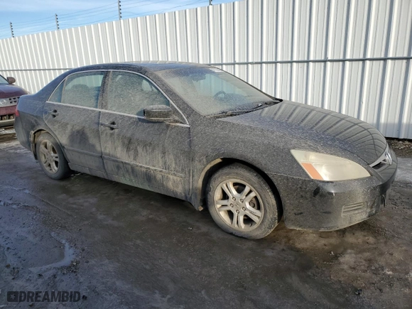 2007 Honda Accord Sdn EX with VIN 1HGCM55717A807878, listed as a Copart auction lot 47186485 with 287,525 mi miles and Clean Title. Bid and sale history available at carsss.com. Image 4.