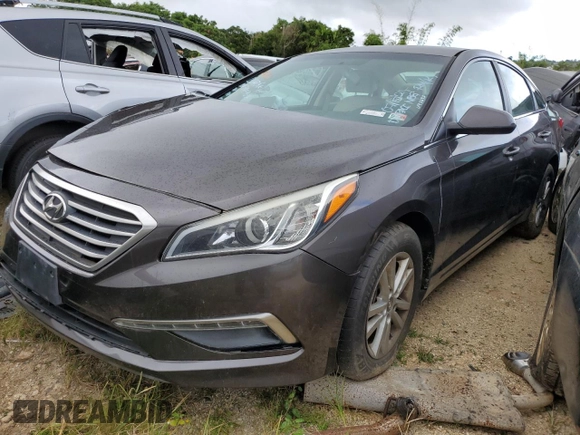 2015 Hyundai Sonata SE z VIN 5NPE24AF8FH122871, wystawiony jako Copart lot #71459654 z przebiegiem Nie podano mil oraz Szkoda całkowita • Salvage title. Historia ofert i sprzedaży dostępna na DreamBid. Obrazek 1.