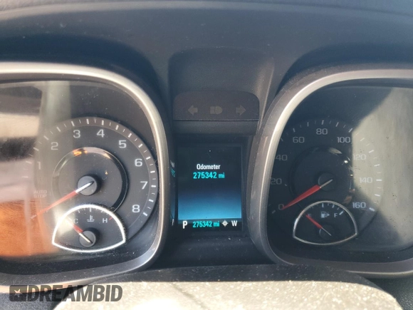 2016 Chevrolet Malibu LT with VIN 1G11C5SAXGF121035, listed as a Copart auction lot 52878425 with 275,342 mi miles and Salvage Title. Bid and sale history available at DreamBid. Image 9.