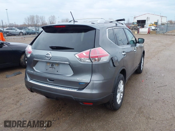 2014 Nissan Rogue S with VIN 5N1AT2MV2EC819333, listed as a IAAI auction lot 41722293 with 161,283 mi miles. Bid and sale history available at carsss.com. Image 4.