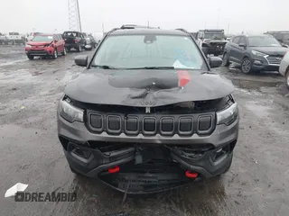 2022 Jeep Compass Trailhawk with VIN 3C4NJDDB5NT162979, listed as a IAAI auction lot 41535004 with 22,354 mi miles and . Bid and sale history available at DreamBid. Image 12.