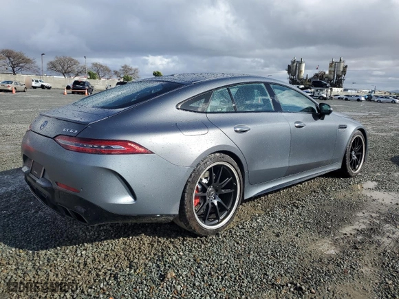 2020 Mercedes-Benz AMG GT with VIN WDD7X8JB8LA012605, listed as a Copart auction lot 47498975 with 29,363 mi miles and Salvage Title. Bid and sale history available at carsss.com. Image 3.