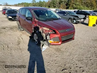 2016 Ford Escape S with VIN 1FMCU0F70GUA71428, listed as a Copart auction lot 84221944 with 186,507 mi miles and Salvage Title. Bid and sale history available at carsss.com. Image 12.