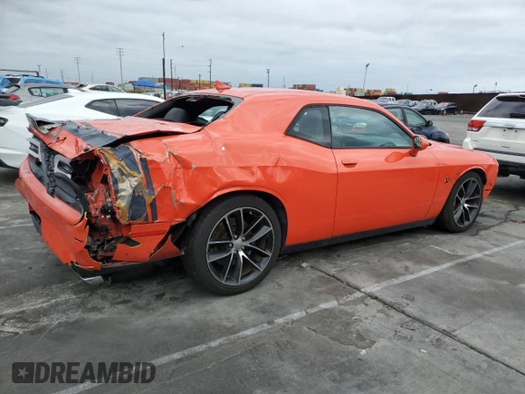 2016 Dodge Challenger R/T Scat Pack z VIN 2C3CDZFJXGH351790, wystawiony jako Copart lot #50971925 z przebiegiem 69 129 mil mil oraz Szkody całkowita. Historia ofert i sprzedaży dostępna na DreamBid. Obrazek 3.