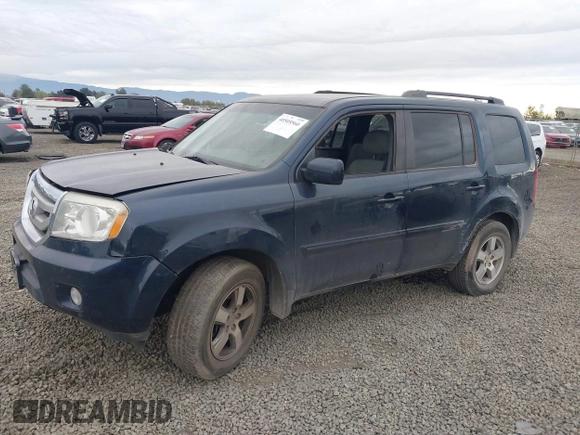 2011 Honda Pilot EX with VIN 5FNYF4H41BB004997, listed as a IAAI auction lot 40505560 with 141,487 mi miles. Bid and sale history available at carsss.com. Image 2.