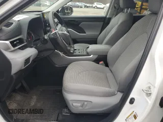 2022 Toyota Highlander L with VIN 5TDCZRBHXNS210846, listed as a Copart auction lot 87204684 with 19,239 mi miles and Salvage title. Bid and sale history available at DreamBid. Image 7.