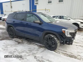 2023 GMC Terrain SLE with VIN 3GKALTEG5PL161660, listed as a Copart auction lot 88500345 with 36,419 mi miles and Salvage title. Bid and sale history available at DreamBid. Image 4.