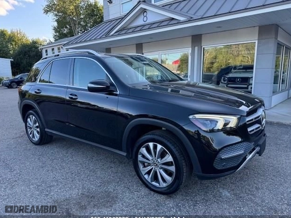 2020 Mercedes-Benz GLE with VIN 4JGFB4KB7LA012487, listed as a IAAI auction lot 41368282 with NaN miles. Bid and sale history available at carsss.com. Image 1.