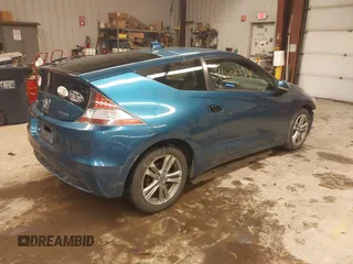 2013 Honda CR-Z with VIN JHMZF1D44DS000083, listed as a IAAI auction lot 41601324 with 212,884 mi miles. Bid and sale history available at carsss.com. Image 4.