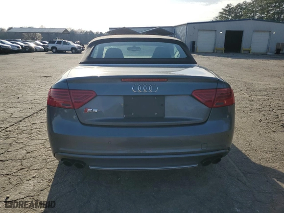 2014 Audi S5 Premium Plus with VIN WAUCGAFH1EN003671, listed as a Copart auction lot 48007325 with 73,666 mi miles and Salvage Title. Bid and sale history available at carsss.com. Image 6.