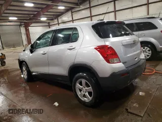 2016 Chevrolet Trax LS with VIN 3GNCJNSB9GL202524, listed as a Copart auction lot 45975465 with 118,156 mi miles and Clean Title. Bid and sale history available at carsss.com. Image 2.