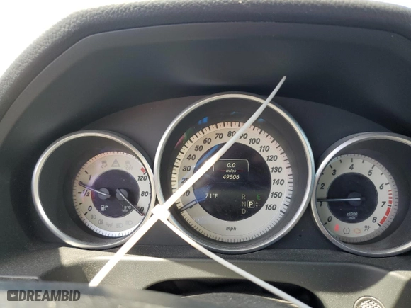 2016 Mercedes-Benz E-Class E 350 Sport with VIN WDDHF5KBXGB252565, listed as a Copart auction lot 52399045 with 49,506 mi miles and Salvage Title. Bid and sale history available at carsss.com. Image 9.