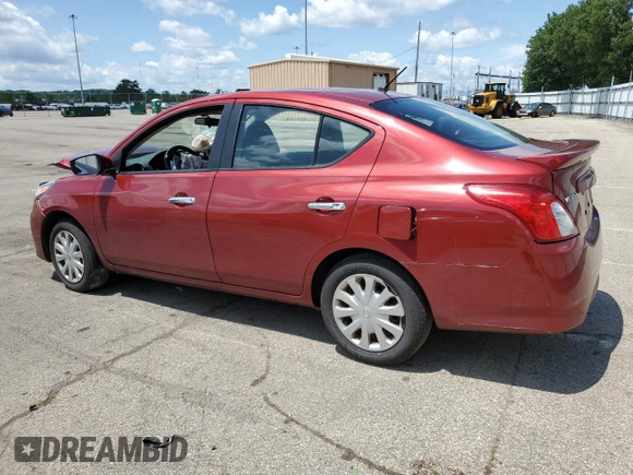 2016 Nissan Versa S with VIN 3N1CN7AP6GL840898, listed as a Copart auction lot 61852505 with Not provided miles and Salvage title. Bid and sale history available at DreamBid. Image 2.