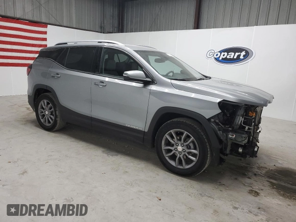 2024 GMC Terrain SLT with VIN 3GKALPEG7RL180866, listed as a Copart auction lot 87280534 with 21,233 mi miles and Clean title. Bid and sale history available at DreamBid. Image 4.