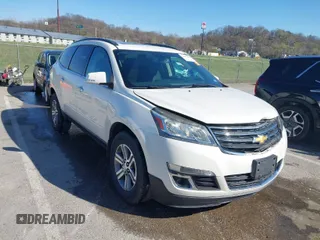 2015 Chevrolet Traverse LT with VIN 1GNKRGKD8FJ190051, listed as a IAAI auction lot 41869821 with 184,531 mi miles. Bid and sale history available at carsss.com. Image 1.