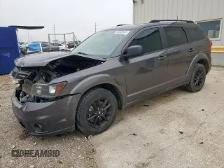 2019 Dodge Journey SE z VIN 3C4PDCBB9KT848399, wystawiony jako Copart lot #54950545 z przebiegiem 102 501 mil mil oraz Szkoda całkowita • Salvage title. Historia ofert i sprzedaży dostępna na DreamBid. Obrazek 1.