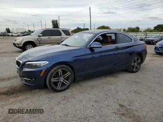 2017 BMW 2 Series 230i with VIN WBA2F9C38HV983992, listed as a Copart auction lot 81633793 with 34,263 mi miles. Bid and sale history available at carsss.com. Image 1.