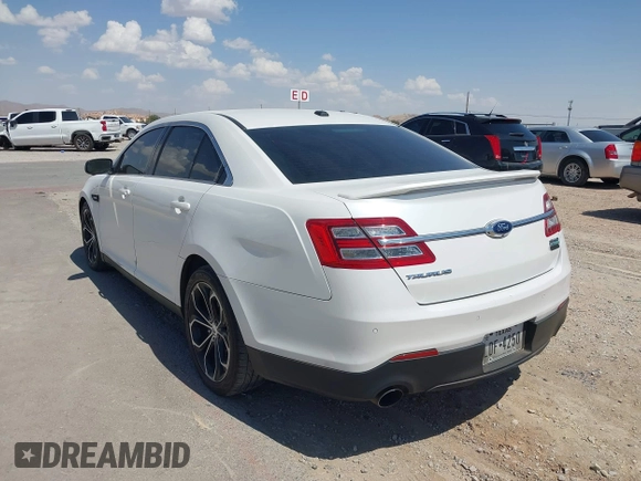 2013 Ford Taurus SHO with VIN 1FAHP2KT7DG164494, listed as a IAAI auction lot 42360569 with 206,089 mi miles and . Bid and sale history available at DreamBid. Image 14.