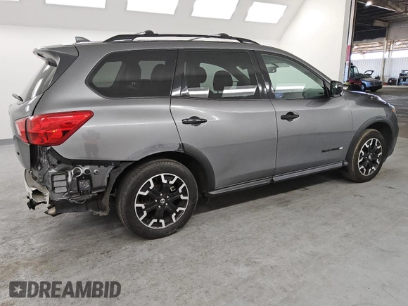 2020 Nissan Pathfinder SV with VIN 5N1DR2BN9LC649001, listed as a Copart auction lot 46237625 with 40,297 mi miles and Clean Title. Bid and sale history available at carsss.com. Image 3.