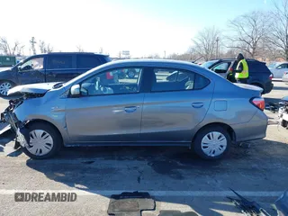 2021 Mitsubishi Mirage G4 ES with VIN ML32FUFJ0MHF00607, listed as a IAAI auction lot 41448300 with 30,045 mi miles. Bid and sale history available at carsss.com. Image 15.
