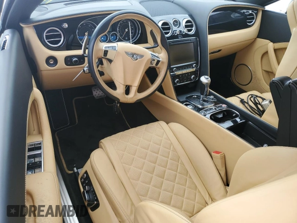 2016 Bentley Continental GT S with VIN SCBGH3ZA4GC054160, listed as a Copart auction lot 74048054 with Not Provided miles and Salvage Title. Bid and sale history available at DreamBid. Image 8.
