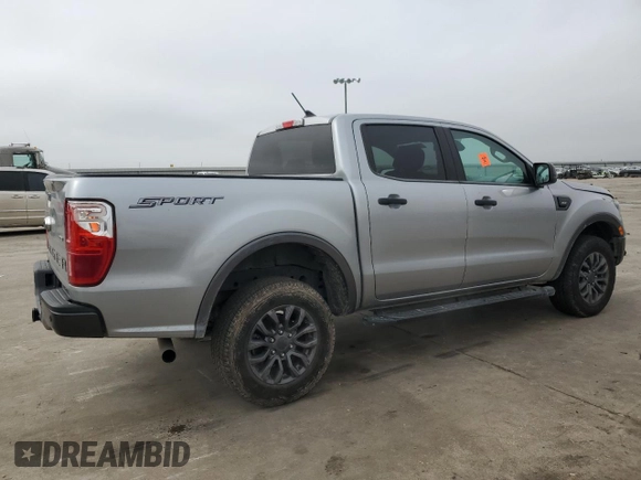 2020 Ford Ranger XL with VIN 1FTER4EH5LLA87088, listed as a Copart auction lot 44439075 with 86,053 mi miles and Salvage Title. Bid and sale history available at DreamBid. Image 3.