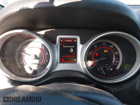 2016 Dodge Journey R/T with VIN 3C4PDCEG9GT219840, listed as a IAAI auction lot 41747791 with 117,440 mi miles and . Bid and sale history available at carsss.com. Image 7.