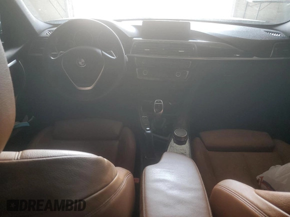 2017 BMW 3 Series 328d xDrive with VIN WBA8J1C39HA018933, listed as a Copart auction lot 58048895 with Not provided miles and Salvage title. Bid and sale history available at DreamBid. Image 8.