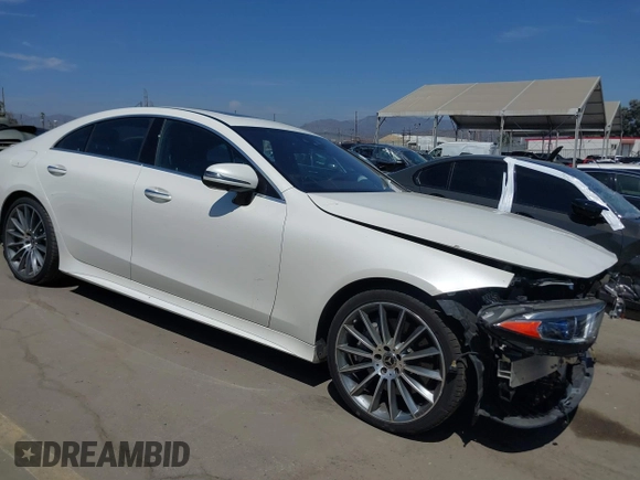 2019 Mercedes-Benz CLS 450 with VIN WDD2J5JB3KA027716, listed as a IAAI auction lot 40065799 with 28,957 mi miles and . Bid and sale history available at DreamBid. Image 1.