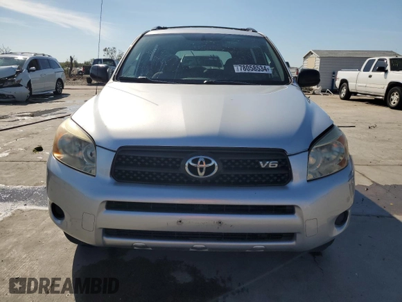 2007 Toyota RAV4 with VIN JTMZK35V575006137, listed as a Copart auction lot 78058534 with 97,162 mi miles and Clean Title. Bid and sale history available at carsss.com. Image 5.