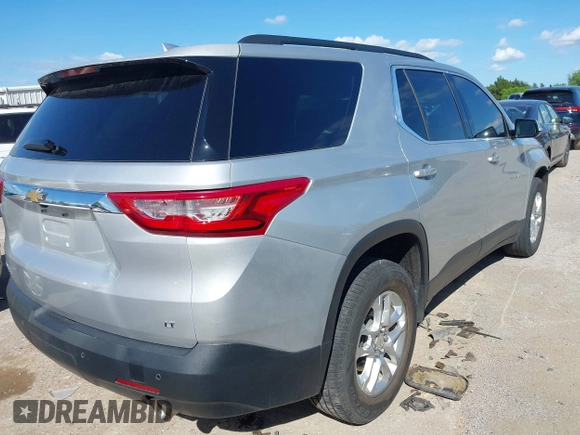 2020 Chevrolet Traverse LT Cloth z VIN 1GNERGKW3LJ177069, wystawiony jako IAAI lot #42080588 z przebiegiem 91 630 mil mil oraz . Historia ofert i sprzedaży dostępna na DreamBid. Obrazek 4.