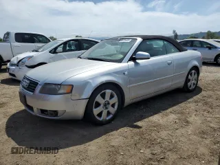 2003 Audi A4 3.0L with VIN WAUAT48H03K018355, listed as a Copart auction lot 53523405 with 104,271 mi miles and Clean Title. Bid and sale history available at carsss.com. Image 1.