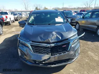 2022 Chevrolet Equinox RS with VIN 2GNAXMEV0N6147243, listed as a IAAI auction lot 41612576 with 37,793 mi miles. Bid and sale history available at carsss.com. Image 12.
