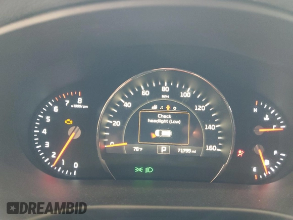 2018 Kia Sorento EX z VIN 5XYPHDA53JG395215, wystawiony jako Copart lot #63330825 z przebiegiem 71 799 mil mil oraz Szkoda całkowita • Salvage title. Historia ofert i sprzedaży dostępna na DreamBid. Obrazek 9.