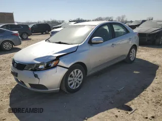 2013 Kia Forte EX with VIN KNAFU4A23D5727130, listed as a Copart auction lot 47929385 with 129,560 mi miles and Salvage Title. Bid and sale history available at carsss.com. Image 1.