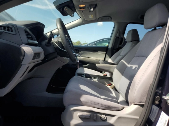 2020 Honda Odyssey EX with VIN 5FNRL6H57LB017398, listed as a Copart auction lot 64489775 with 50,588 mi miles and Salvage title. Bid and sale history available at DreamBid. Image 7.