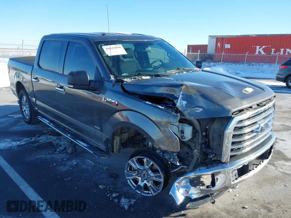 2015 Ford F-150 XLT with VIN 1FTEW1EG5FKF22006, listed as a IAAI auction lot 41637056 with 112,235 mi miles. Bid and sale history available at carsss.com. Image 6.