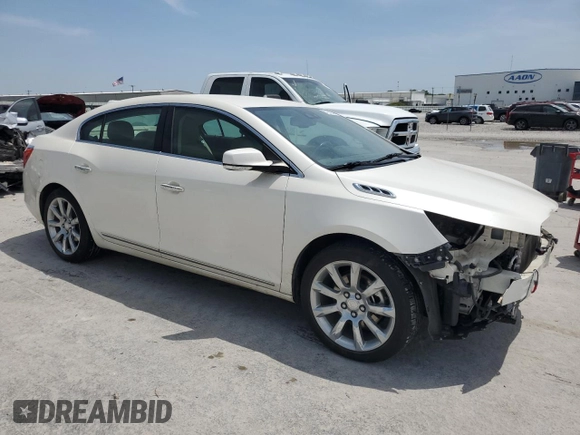 2014 Buick LaCrosse Premium I with VIN 1G4GD5G30EF255277, listed as a Copart auction lot 57251345 with 134,500 mi miles and Salvage title. Bid and sale history available at DreamBid. Image 4.