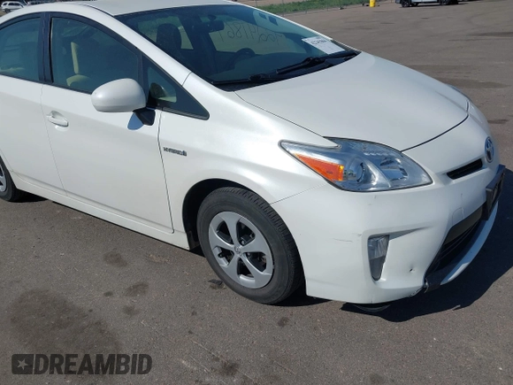 2013 Toyota Prius One with VIN JTDKN3DU3D5546275, listed as a IAAI auction lot 42241864 with 214,104 mi miles and . Bid and sale history available at DreamBid. Image 6.