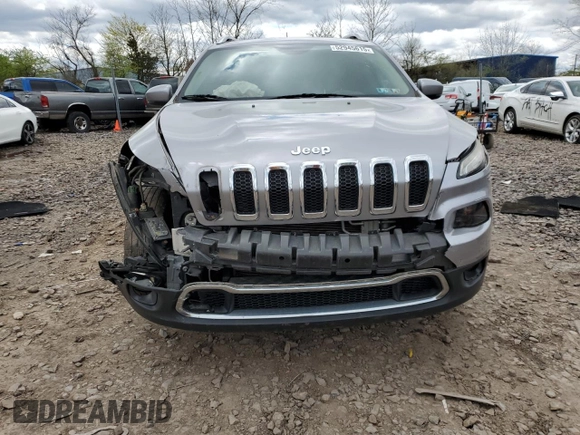 2017 Jeep Cherokee Limited with VIN 1C4PJMDB5HD226697, listed as a Copart auction lot 52945615 with Not Provided miles and Salvage Title. Bid and sale history available at DreamBid. Image 5.