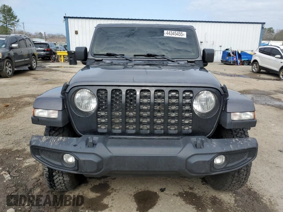 2022 Jeep Gladiator Texas Trail with VIN 1C6HJTAG2NL128766, listed as a Copart auction lot 44345455 with Not Provided miles and Salvage Title. Bid and sale history available at carsss.com. Image 5.