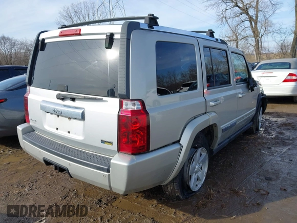 2008 Jeep Commander Limited with VIN 1J8HG58NX8C163429, listed as a IAAI auction lot 41501453 with 169,391 mi miles. Bid and sale history available at carsss.com. Image 4.